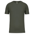 Heren Sportshirt Proact PA438 DARK KHAKI